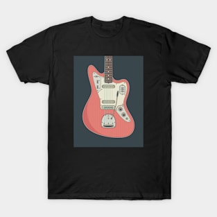 Fiesta Red Jag Guitar T-Shirt